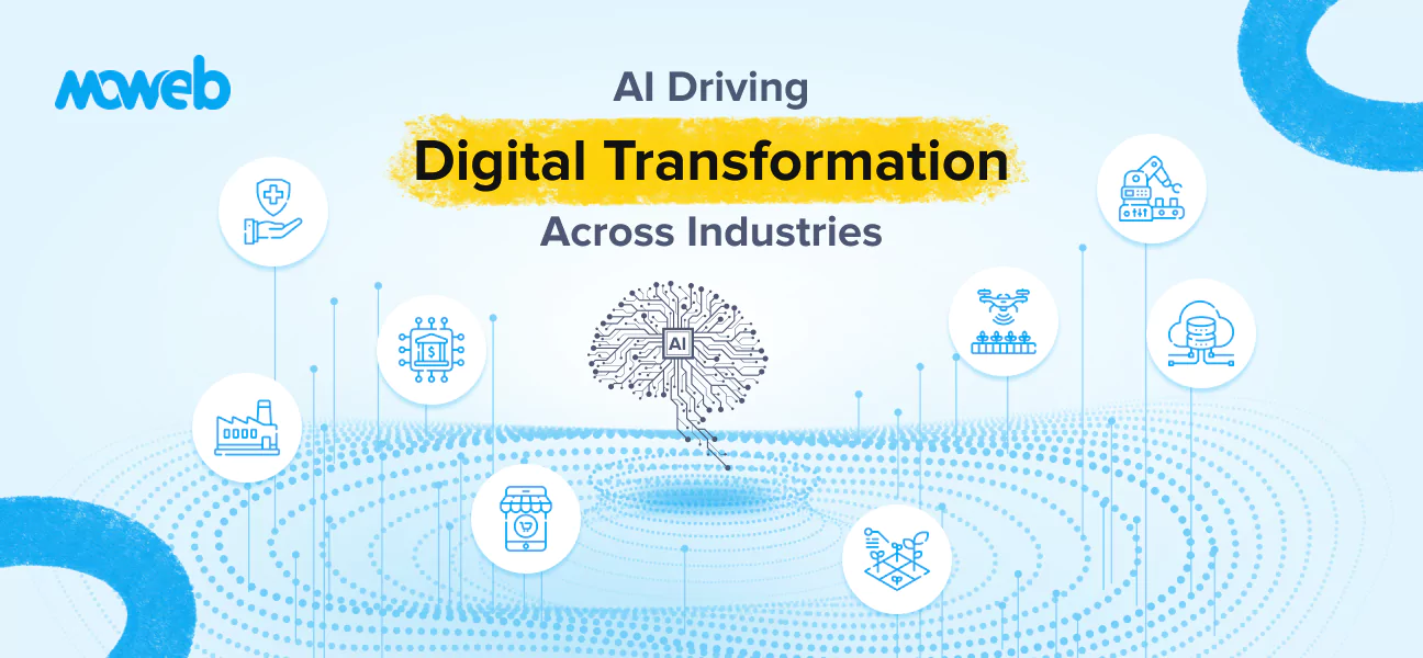 How AI is Driving Digital Transformation Across Industries